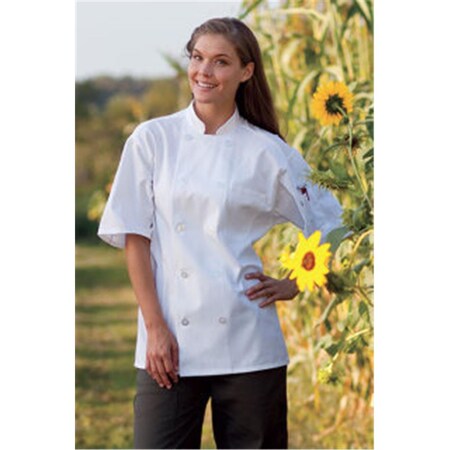 Nathan Caleb Montego Chef Coat in White - 4XLarge NA2502949